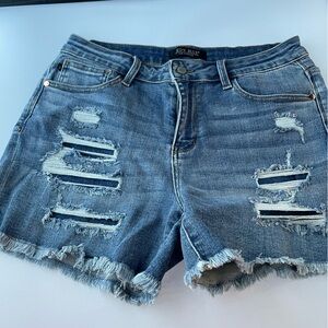 JUDY BLUE denim shorts size L